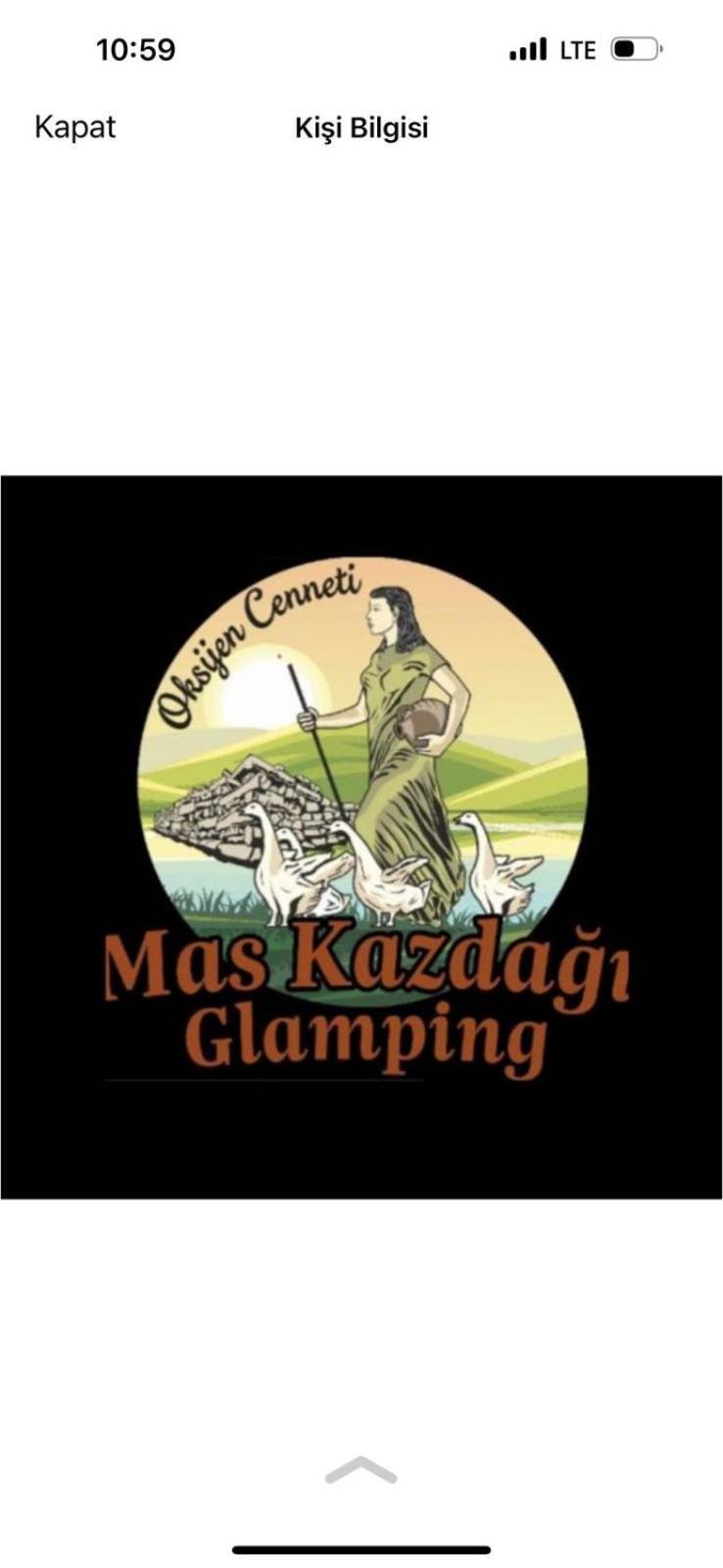 ホテル Mas Kazdagi Glamping エドレミト エクステリア 写真